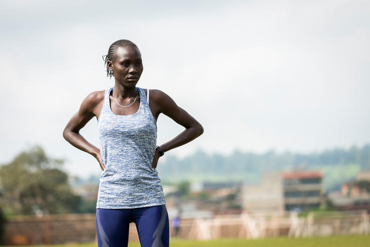 <p>Meet the all-refugee Olympic team: South Sudanese refugee Anjelina Nadai Lohalith will compete in the 1,500-meter run.</p>