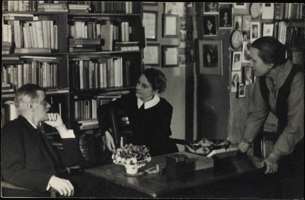 James Joyce with Sylvia Beach