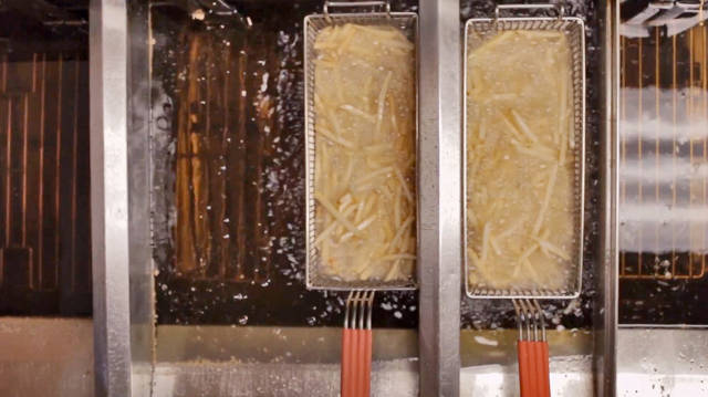 Can children work around grills and deep fryers