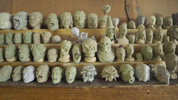 clay used for sculpting action figures