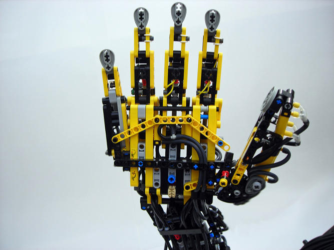 Watch A Working Robot Hand Made From Legos | Co.Design | business + design