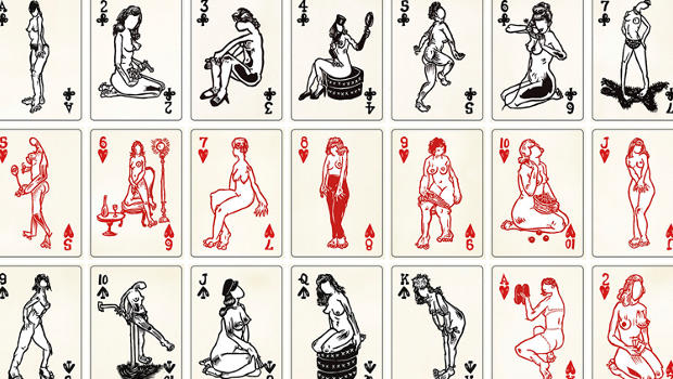 Naked Charm: Nudie Playing Cards Get A Contemporary 