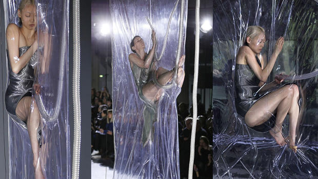 Breathless: Models Go Vacuum-Packed for Fashion - NBC News
