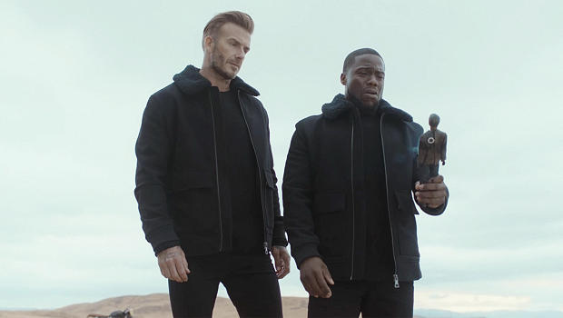 David Beckham And Kevin Hart Reunite For A Road Trip In New H&M Spot