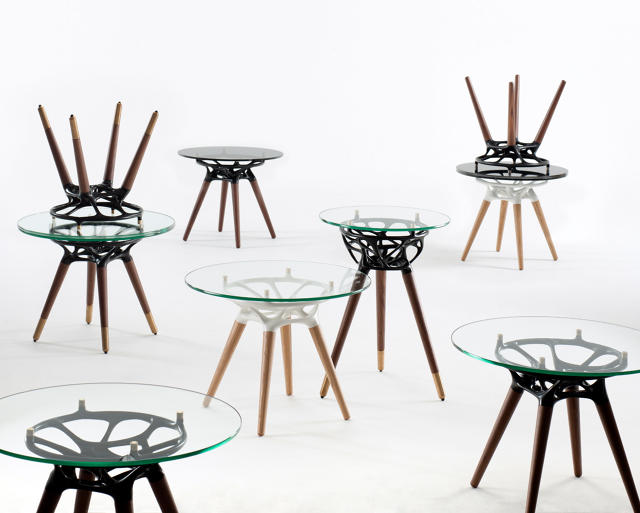 An Algorithm Gives This 3D-Printed Table Countless ...