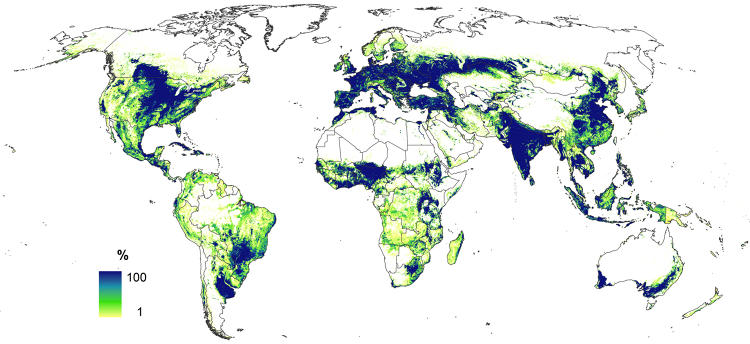 Farmland World Map