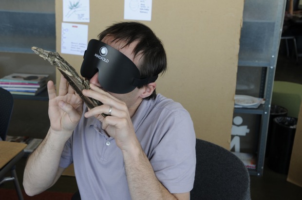 blindfolding exercise