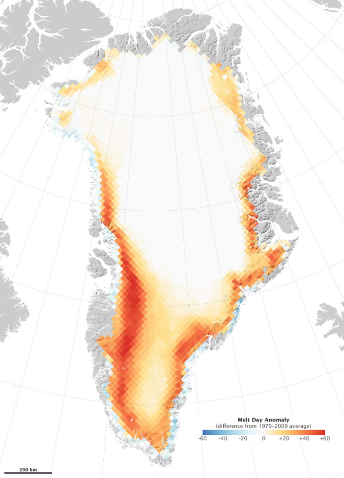 Greenland-Melting