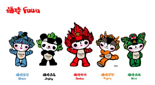 Beijing Olympics mascots