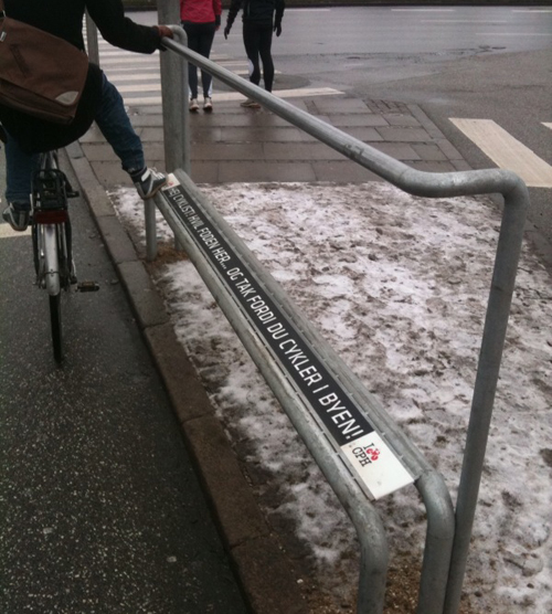 bike sign